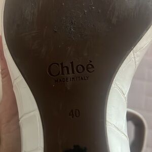 Chloe shoes size 40 Italian